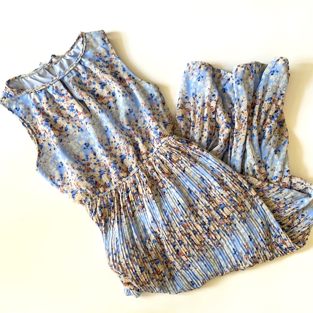 Size XS Maison Jules floral retro dress